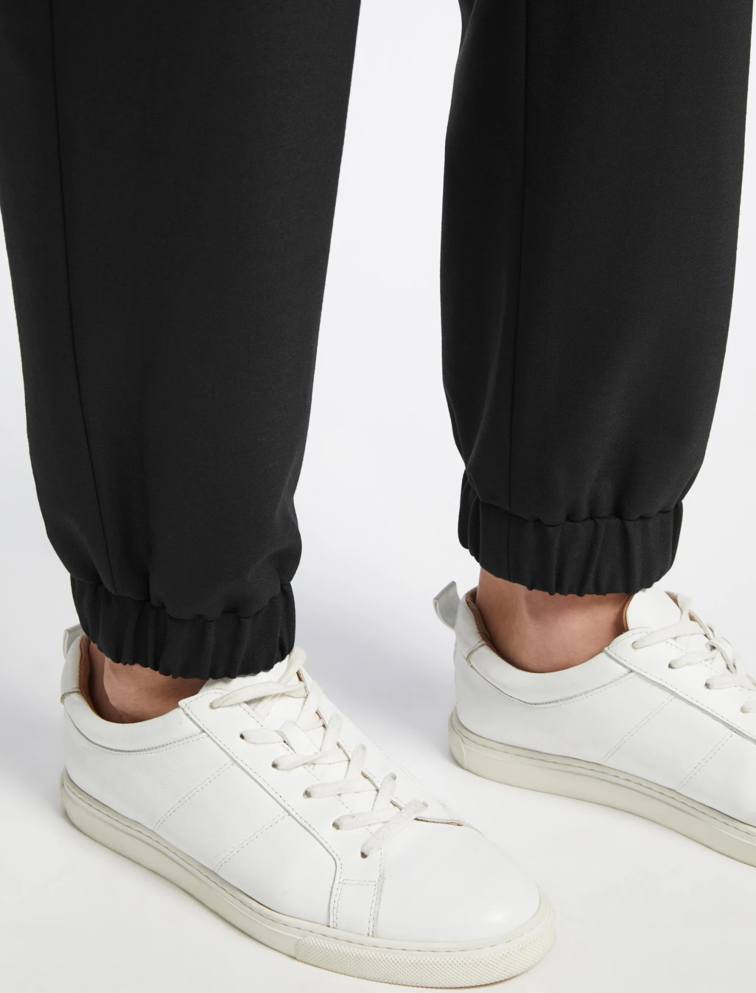 Jason New Wool Jogger - Black 7 Jason New Wool Jogger - Black - Image 5