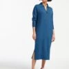 Eleanor Wool Knit Dress - Mid Blue 1 Eleanor Wool Knit Dress - Mid Blue -Cheap Closet Curation Store SP24 D496 ELEANOR MID BLUE LS 15254