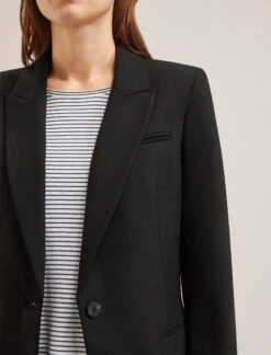 Jamie New Wool Blazer - Black -Cheap Closet Curation Store SP24 JK45 JAMIE BLACK LS 297