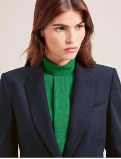 Jamie New Wool Blazer - Navy -Cheap Closet Curation Store SP24 JK45 JAMIE NAVY LS 7250