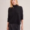 Johanna Cashmere Jumper - Black 2 Johanna Cashmere Jumper - Black -Cheap Closet Curation Store SP24 K171 JOHANNA BLACK LS 17299