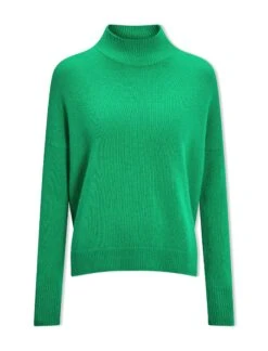Johanna Cashmere Jumper - Emerald Green -Cheap Closet Curation Store SP24 K171 JOHANNA EMERALDGREEN LS