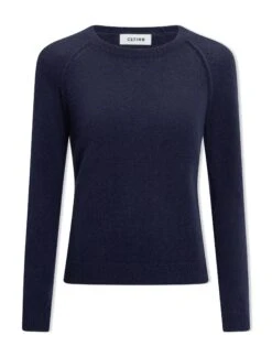 Drew Cashmere Jumper - Navy 15 Drew Cashmere Jumper - Navy -Cheap Closet Curation Store SP24 K172 DREW NAVY LS