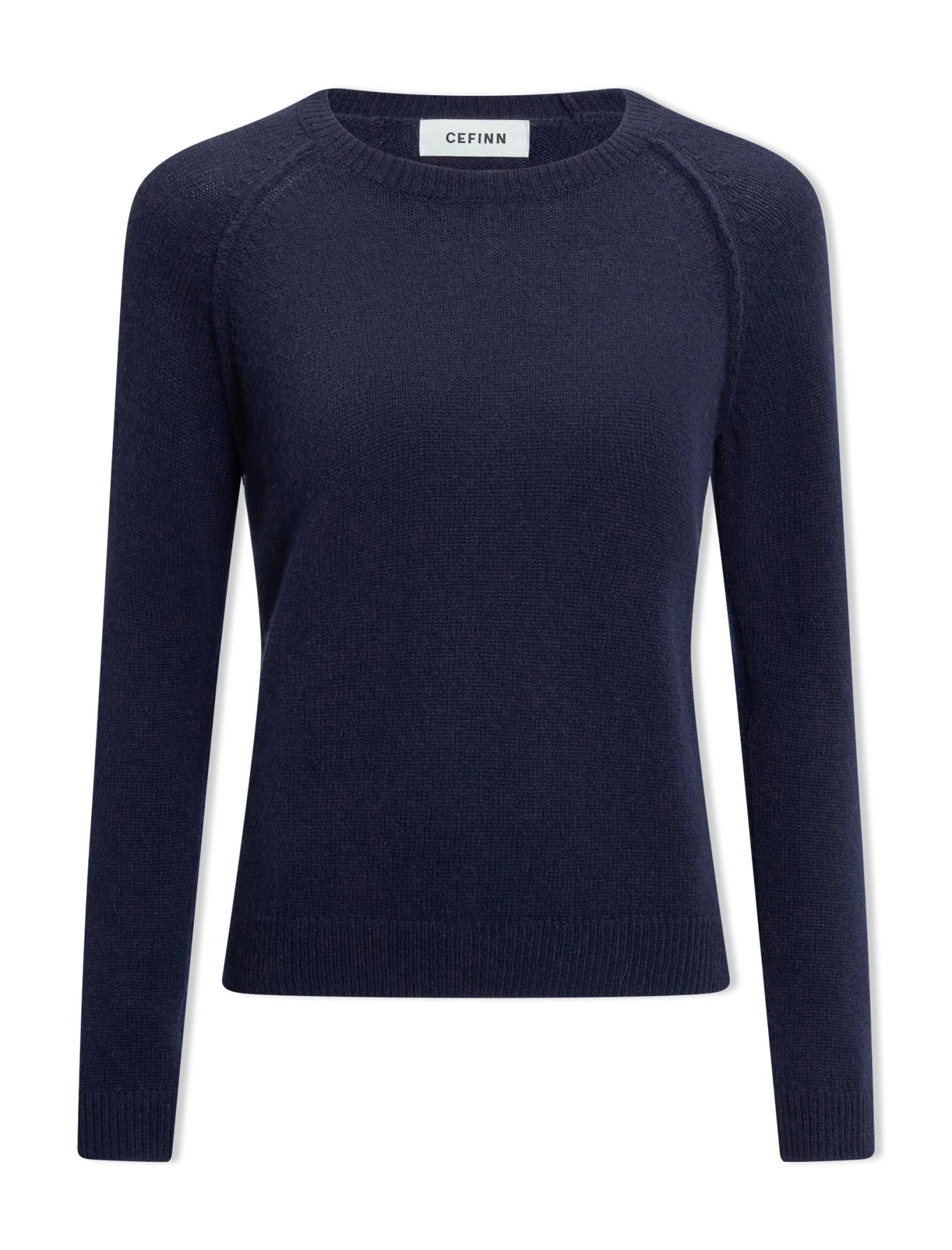 Drew Cashmere Jumper - Navy 9 Drew Cashmere Jumper - Navy - Image 7