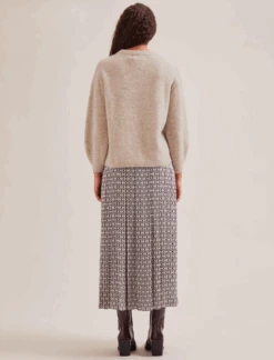 Ryder Alpaca Jumper - Taupe -Cheap Closet Curation Store SP24 K173 RYDER TAUPE LS 1820