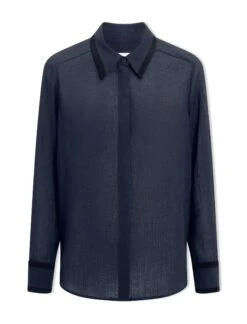 Sullivan Techni Voile Shirt - Navy -Cheap Closet Curation Store SP24 S85 SULLIVAN NAVY LS