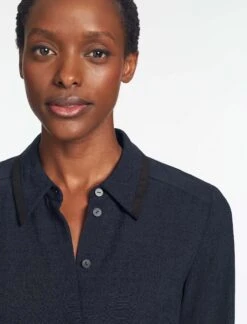 Sullivan Techni Voile Shirt - Navy -Cheap Closet Curation Store SP24 S85 SULLIVAN NAVY LS 1186