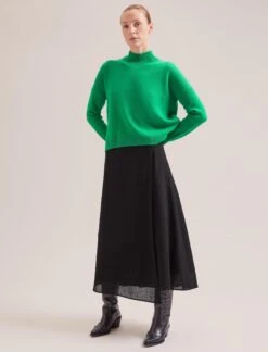 Sonia Techni Voile Maxi Skirt - Black -Cheap Closet Curation Store SP24 SK182 SONIA BLACK LS 18168 cefbca21 8ca1 470e 9645 0227f2e789d7