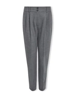 Tristan New Wool Tapered Trouser - Mid Grey -Cheap Closet Curation Store SP24 TR71 TRISTAN MIDGREY LS