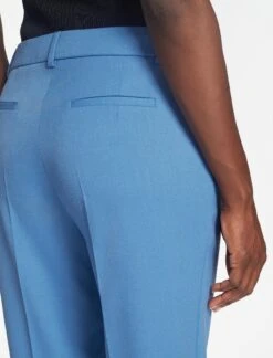 Clement New Wool Turn Up Trouser - Blue -Cheap Closet Curation Store SP24 TR76 CLEMENT BLUE LS 631