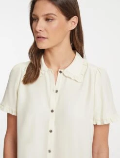 Pippi Silk Blouse - Cream -Cheap Closet Curation Store SU23 B149 PIPPI CREAM CO 20038