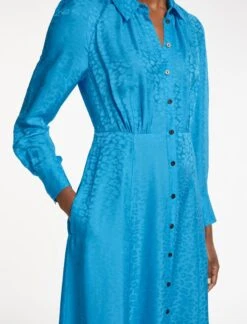 Astrid Silk Blend Maxi Dress - Blue -Cheap Closet Curation Store SU23 D302 ASTRID BLUE LS 757