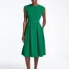 Thandie Techni Voile Midi Dress - Emerald Green 1 Thandie Techni Voile Midi Dress - Emerald Green -Cheap Closet Curation Store SU23 D524 THANDIE EMERALDGREEN LS 42619