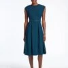 Thandie Techni Voile Midi Dress - Petrol Blue -Cheap Closet Curation Store SU23 D524 THANDIE PETROL LS 43805