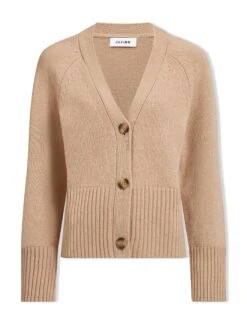 Courtney Cashmere Blend Cardigan - Camel -Cheap Closet Curation Store SU23 K121 COURTNEY CAMEL CO