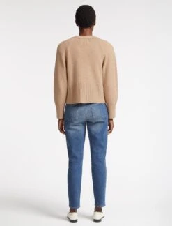 Courtney Cashmere Blend Cardigan - Camel -Cheap Closet Curation Store SU23 K121 COURTNEY CAMEL LS 2354