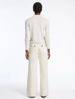 Josie Cotton Jumper - Cream -Cheap Closet Curation Store SU23 K133 JOSIE CREAM LS 43188