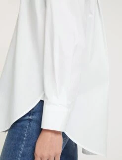 Sammy Organic Cotton Oversized Shirt - White -Cheap Closet Curation Store SU23 S70 SAMMY WHITE LS 58650