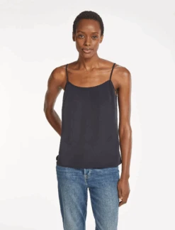 Kyla Camisole - Navy 10 Kyla Camisole - Navy -Cheap Closet Curation Store SU23 T91 KYLA NAVY LS 1051