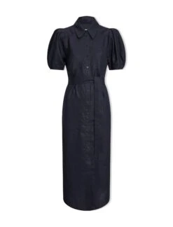 Lyra Techni Linen Maxi Shirt Dress - Navy -Cheap Closet Curation Store SU24 D645 LYRA NAVY CO 43b2b27b 987b 497d aae5 172eb1d6f113