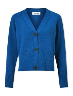 Caro Cotton Cardigan - Bright Blue 13 Caro Cotton Cardigan - Bright Blue -Cheap Closet Curation Store SU24 K135 CARO BRIGHTBLUE CO