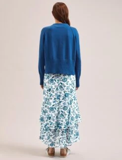 Caro Cotton Cardigan - Bright Blue 12 Caro Cotton Cardigan - Bright Blue -Cheap Closet Curation Store SU24 K135 CARO BRIGHTBLUE LS 1453