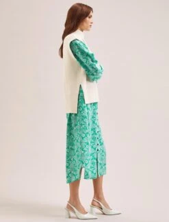 Janice Cotton Blend Funnel Neck Sleeveless Jumper - Cream -Cheap Closet Curation Store SU24 K177 JANICE CREAM LS 1272