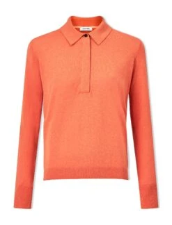Josie Linen Blend Jumper - Orange -Cheap Closet Curation Store SU24 K180 JOSIE ORANGE COcopy
