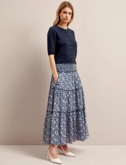 Clara Cashmere Cardigan - Navy -Cheap Closet Curation Store SU24 K189 CLARA NAVY LS 26702