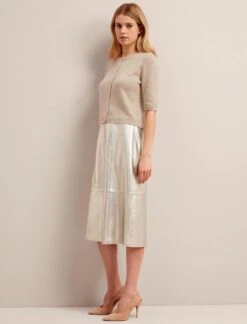 Clara Cashmere Cardigan - Sand -Cheap Closet Curation Store SU24 K189 CLARA SAND LS 26431