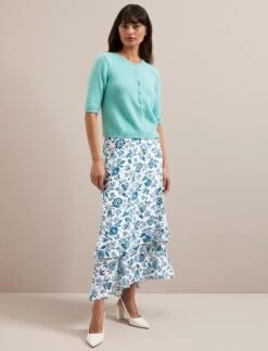 Clara Cashmere Cardigan - Spearmint -Cheap Closet Curation Store SU24 K189 CLARA SPEARMINT LS 291