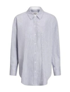 Sammy Organic Cotton Shirt - Blue White Stripe -Cheap Closet Curation Store SU24 S91 SAMMY BLUEWHITESTRIPE CO