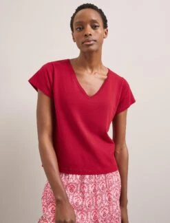 Sedra Gold Metallic Fil Coupé Maxi Skirt - Pink Carnation Print -Cheap Closet Curation Store SU24 SK188 SEDRA PINKCARNATIONPRINT LS 598