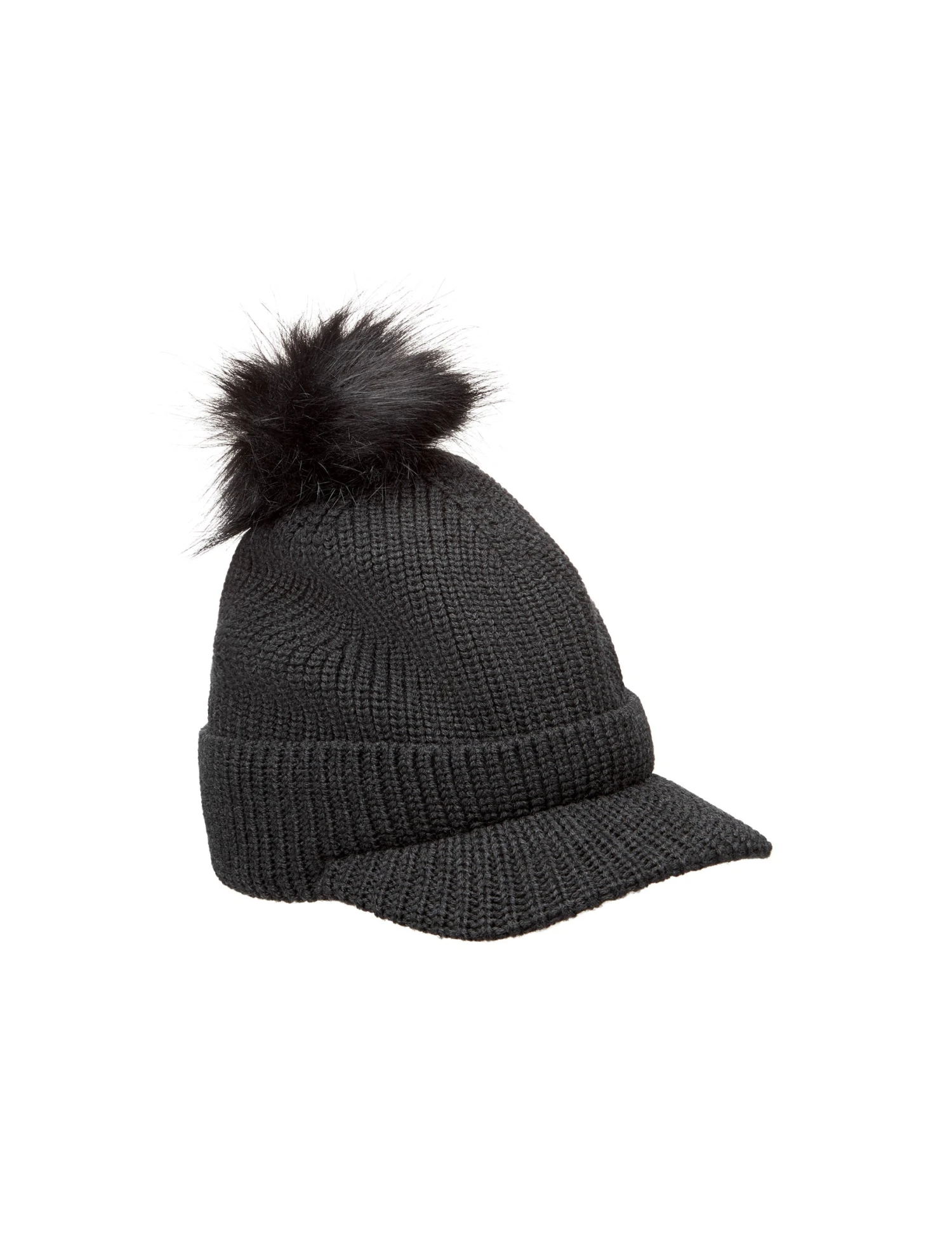 Beata Wool Hat - Charcoal 7 Beata Wool Hat - Charcoal - Image 5
