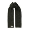 Sylvie Wool Scarf - Dark Green -Cheap Closet Curation Store WI21 SC2 SYLVIE KHAKI CO 2 cropped