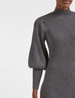 Eva Wool Knit Maxi Dress - Dark Grey -Cheap Closet Curation Store WI22 D385 EVA DARKGREY LS 2308 d2b83235 c76d 4734 b3a7 41d36fff6492