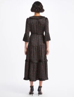 Cordelia V Neck Maxi Dress - Red Blue Wiggle Print 10 Cordelia V Neck Maxi Dress - Red Blue Wiggle Print -Cheap Closet Curation Store WI22 D465 CORDELIA RED BLUE WIGGLEPRINT LS 2785