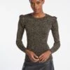 Jessie Lurex Metallic Jumper - Dark Gold 1 Jessie Lurex Metallic Jumper - Dark Gold -Cheap Closet Curation Store WI22 K100 JESSIE DARKGOLD LS 3627