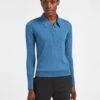 Josie Wool Collared Jumper - Mid Blue -Cheap Closet Curation Store WI22 K24 JOSIE MIDBLUE LS 061