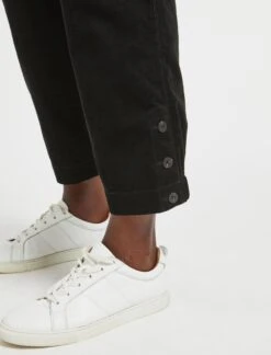 Tyson Pin Corduroy Trouser - Black -Cheap Closet Curation Store WI22 TR68 TYSON BLACK LS 2194