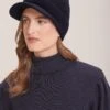 Beata Wool Hat - Navy -Cheap Closet Curation Store WI23 H2 BEATA NAVY LS 37792