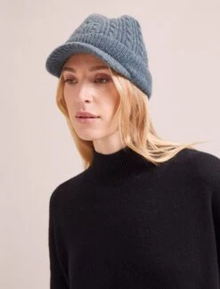 Beata Cashmere Hat - Sea Green -Cheap Closet Curation Store WI23 H3 BEATA SEAGREEN LS 17638