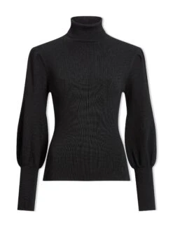 Eva Wool Roll Neck Jumper - Black -Cheap Closet Curation Store WI23 K10 EVA BLACK CO d3237195 df5d 4557 b7af 825f4fdddd2b