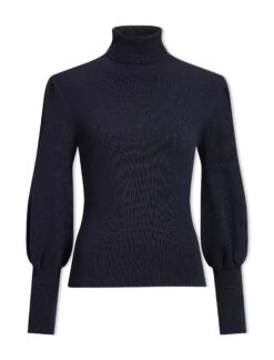 Eva Wool Roll Neck Jumper - Navy -Cheap Closet Curation Store WI23 K10 EVA NAVY CO a5cbd91d b1dd 46e2 a1e2 eaaf7d1633a3