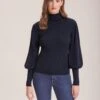 Eva Wool Roll Neck Jumper - Navy -Cheap Closet Curation Store WI23 K10 EVA NAVY LS 37742