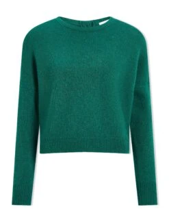 Lainey Cashmere Jumper - Green 13 Lainey Cashmere Jumper - Green -Cheap Closet Curation Store WI23 K169 LAINEY GREEN CO