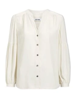 Ella Silk Shirt - Cream 13 Ella Silk Shirt - Cream -Cheap Closet Curation Store WI23 S82 ELLA CREAM CO